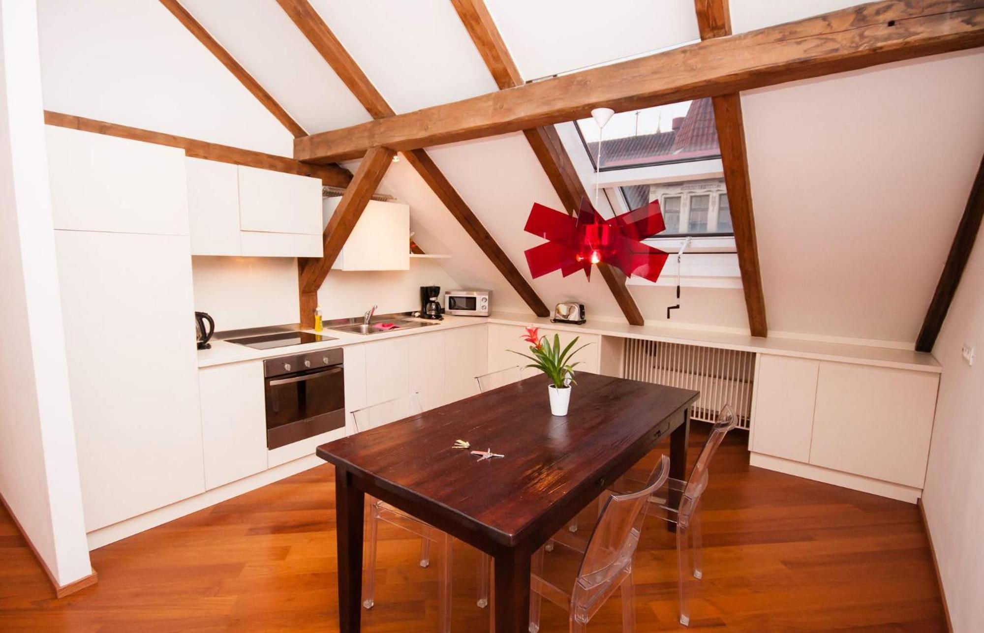 Luxury Loft Daire Prag Oda fotoğraf