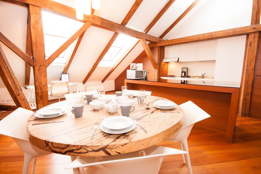 Luxury Loft Daire Prag Oda fotoğraf